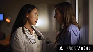 Will Doctor Vicki Chase Make Nurse Sinn Sage Keep Her Taboo Secret?