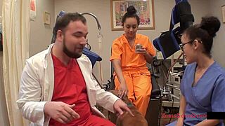 spy cam catches mia sanchez spreading for doctor exam