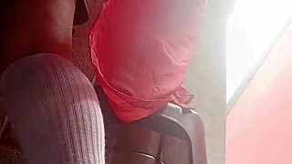 i couldn't believe this latina student's short tennis skirt hid such a perfect upskirt view