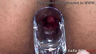 huge gaping ass speculum stretches mature bbw's tight hairy hole wide