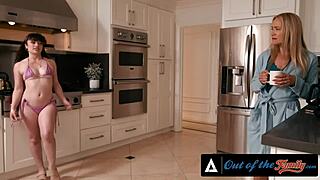 Bratty Stepbae Pixie Small Demands Stepdad's Thick Load in Creampie Finish