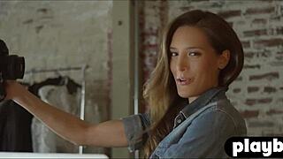 imagine stripping down to see her perfect natural tits bare