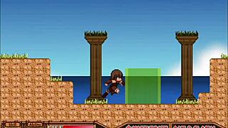 Blue skin forest fuck fest! Gay dudes ride cocks creampie cum drenched riding action!