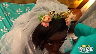 Wife's Ebony Pregnant Orgy Gets Bent Over Hard