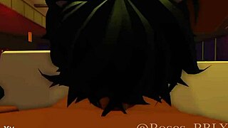 Roblox night club dance goes intense