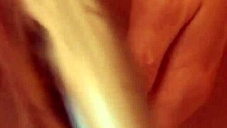 Redhead Babe Rips Panties Shaves Puffy Cameltoe Pussy Closeup In Shower