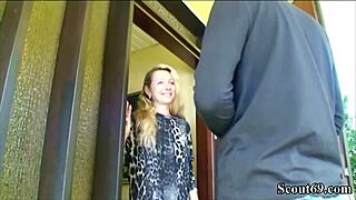 German MILF Bi Jenny ENCOUNTERS the young neighbor boy in roleplay adventure. She DRAWS him into her world of mature allure and European charm