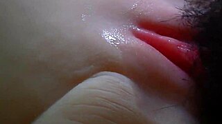 ready for this shaved fuck doll's double anal penetration and handjob close-up?