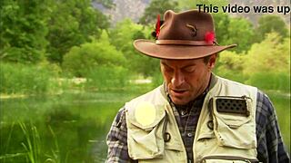 lauren phoenix bent over pond for deepthroat anal gaping in heels fishnets?