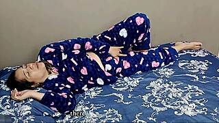 Latina Milf Tired Of Masturbating Sucks Friend's Cock Then Rides Hard In Missionary