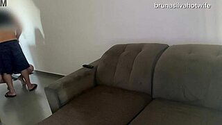 Old Brazilian wife assfucked hard while hubby works cuckold humiliation