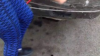 voyeur catches argentinian beach babe stripping her playera teasing every curve