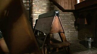 bdsm milf slave punished in sm club with deepthroat and cum mouthful