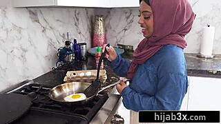 barely legal muslim teen gives blowjobs talks dirty and fucks hardcore