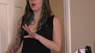 pornstar nikki zee bursts in catching roommate furiously jerking his cock to her steamy videos in the dorm