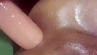 hey shemale crams that 11-inch dildo in tight