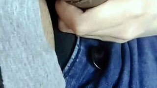 Canadian College Girl's Secret Brother Ride Turns Steamy in Car