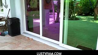 hey step mom says leave clothes off for naughty blowjob creampie lustyfamil