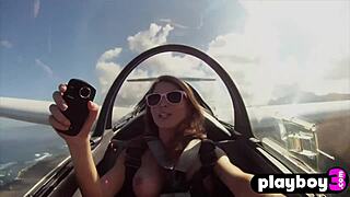 Petite blonde milf big tits fly naked outdoors lesbian play?