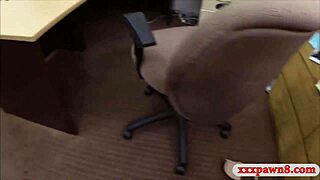 blonde amateur gets monster cock banged deep by pawnshop keeper on hidden cam