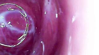 camera dives deep in my creamy pussy as toy makes me squirt hard 💦🔥