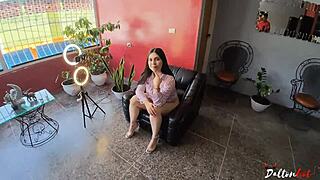 student cutie sucks cock so gently then gulps down hot cum 😘💦