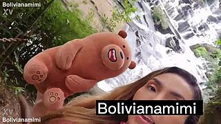 No-Panties Latina Sucks Stranger Dick At Waterfall BolivianaMimi
