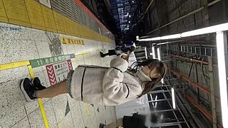 wanna watch her creampie pussy right after boyfriend fucks her on picnic date?