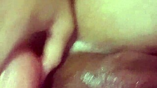 hey shemale crams that 11-inch dildo in tight