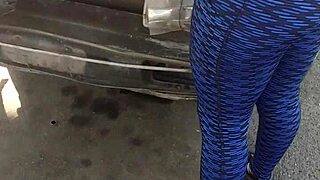 voyeur catches argentinian beach babe stripping her playera teasing every curve