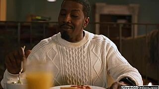 One-Time Deal: Black Boss Stretches My Milf Wife's Huge Tits with Massive BBC