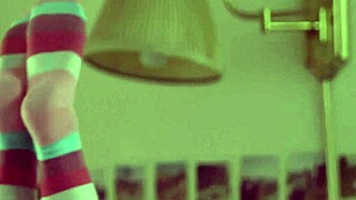 hey watch this beauty shove that toy deep in her wet spot