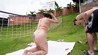 A Horny Milf Turns Me On Then I Pound Her Outdoors Deep