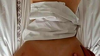 Intense doggystyle leads to anal pounding and creampie in big tit blonde's ass