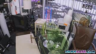 sexy big ass chick bends over fucked hard for cash facial payout