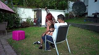 laura montenegro's back in the hotel wanna dive into more of her bdsm fantasies?