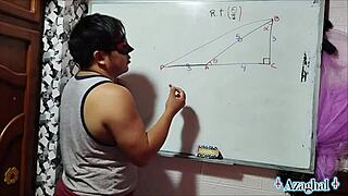 19 year old asian nerd student bangs teacher in bedroom