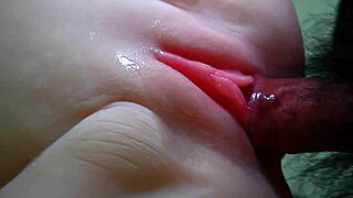 ready for this shaved fuck doll's double anal penetration and handjob close-up?