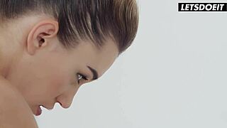 young sexy babe elena vedem rides monster cock passionately with lover letsdoeit