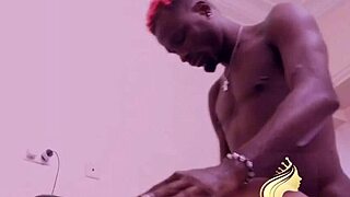 a relaxing massage session builds into their shared intimate connection