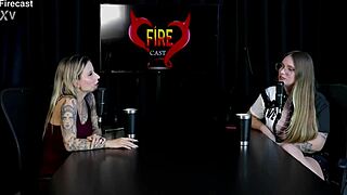 NATY VARGA'S best fire cast moments with BABY FIRE in sheer red