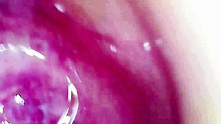 camera dives deep in my creamy pussy as toy makes me squirt hard 💦🔥