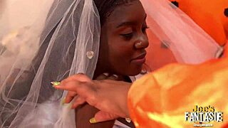 Wife's Ebony Pregnant Orgy Gets Bent Over Hard