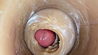 Super Cum Fills Tight Pussy in Close-Up 4k Asmr