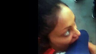 Priya Rai Sucks Huge Dick in Gym Voyeur