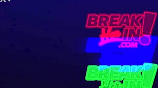 Blue Haired Ebony Goddess Slops Big Black Cock Thunder Throat