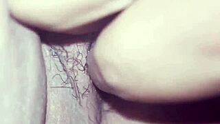 this slutty gym whore takes three fingers deep in her gaping asshole without flinching