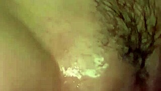 Humiliating My Cuckold Husband by Making Him Suck My Creampie Loudly Turn Up the Volume