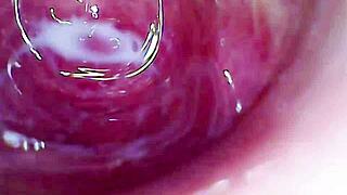 camera dives deep in my creamy pussy as toy makes me squirt hard 💦🔥