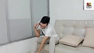 ex girlfriend's shaved ass begs for rough doggy cumshot facial